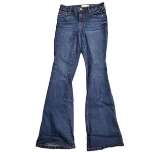 Women's Blue Flared Jeans